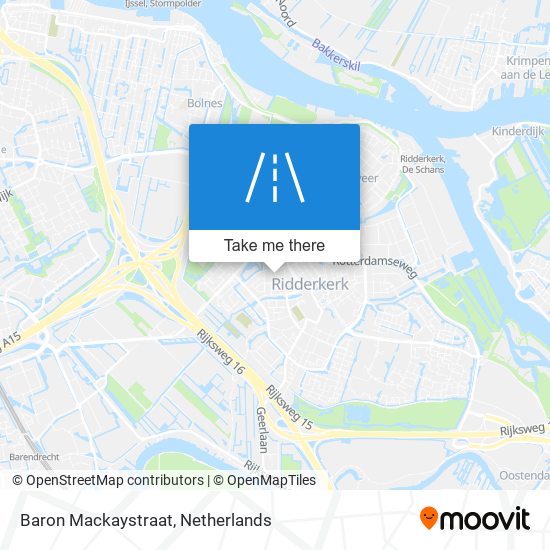 Baron Mackaystraat map