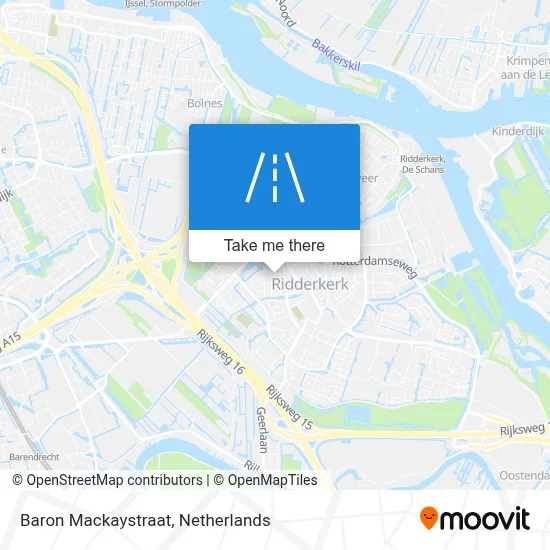 Baron Mackaystraat map