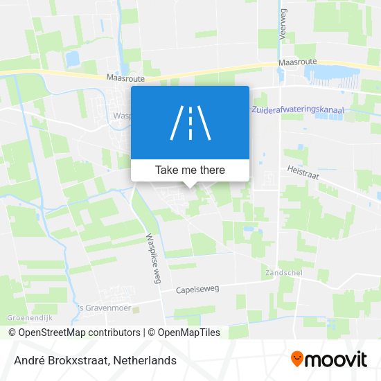 André Brokxstraat map