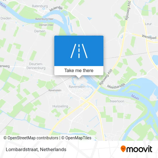 Lombardstraat map