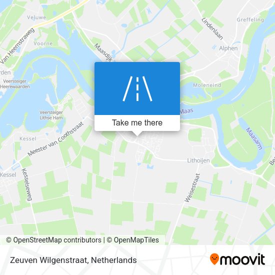 Zeuven Wilgenstraat map
