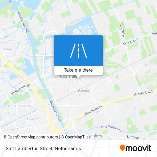 Sint Lambertusstraat map