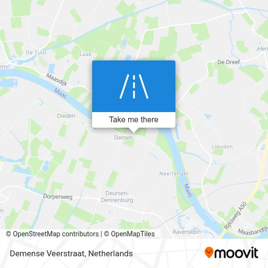 Demense Veerstraat map