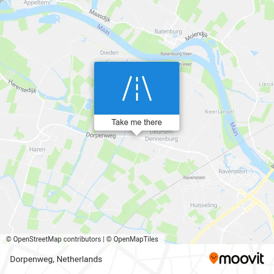 Dorpenweg map