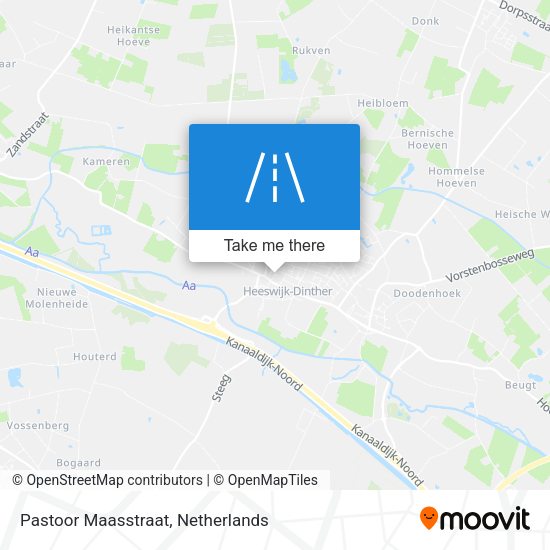 Pastoor Maasstraat map