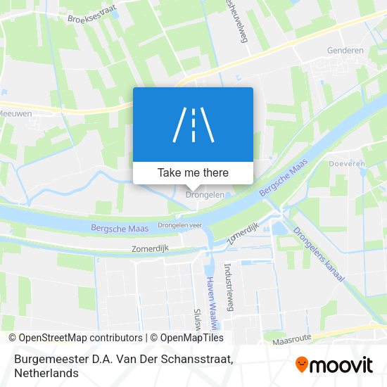 Burgemeester D.A. Van Der Schansstraat map