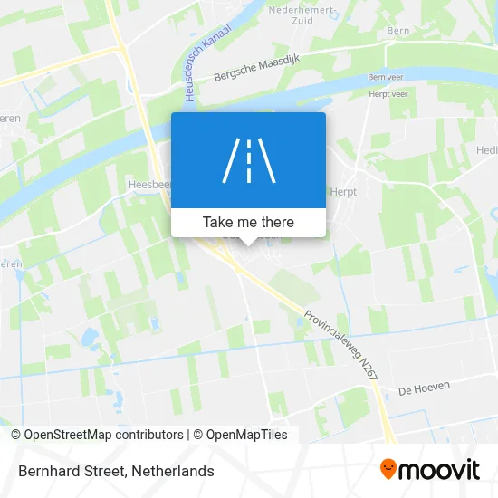 Bernhardstraat map
