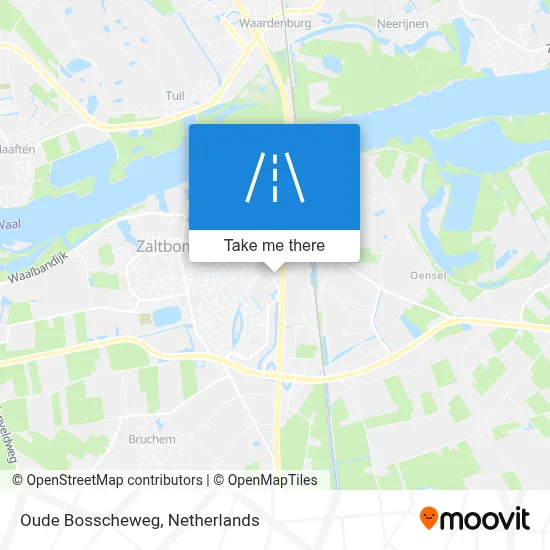 Oude Bosscheweg map