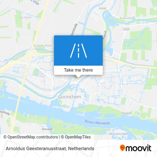 Arnoldus Geesteranusstraat map