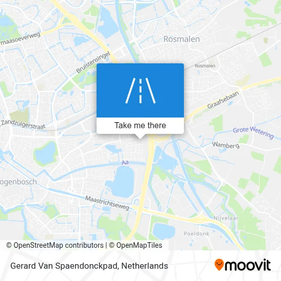 Gerard Van Spaendonckpad map
