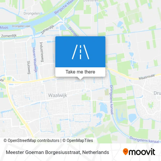Meester Goeman Borgesiusstraat map