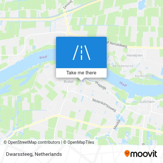 Dwarssteeg map