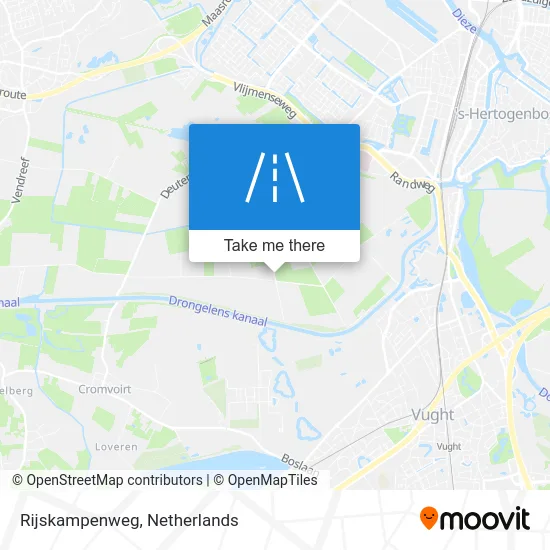 Rijskampenweg map