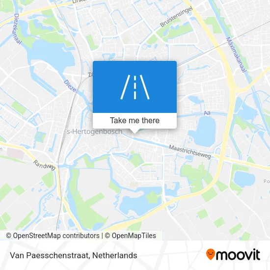 Van Paesschenstraat map