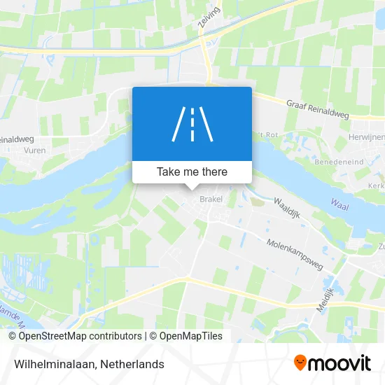 Wilhelminalaan map