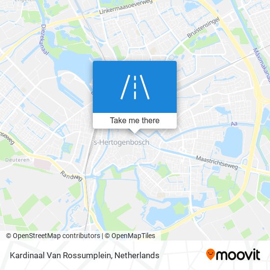 Kardinaal Van Rossumplein Karte