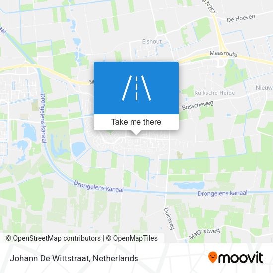 Johann De Wittstraat map