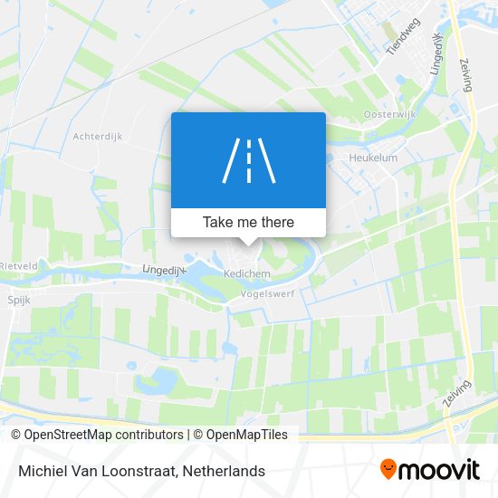 Michiel Van Loonstraat map