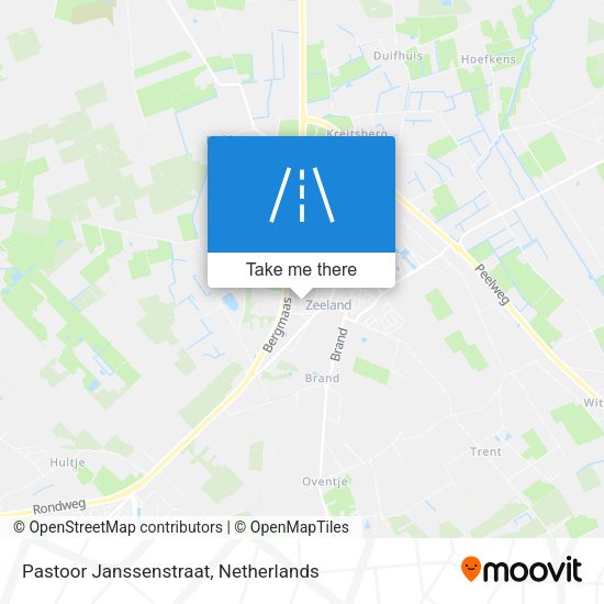 Pastoor Janssenstraat map