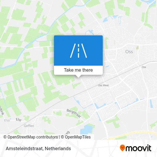 Amsteleindstraat map