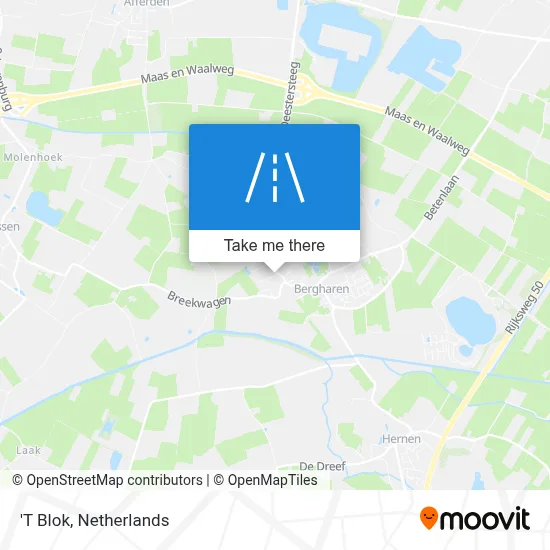 'T Blok map