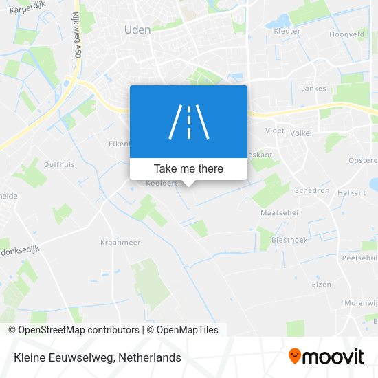 Kleine Eeuwselweg map