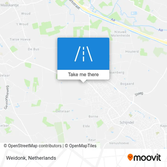 Weidonk map