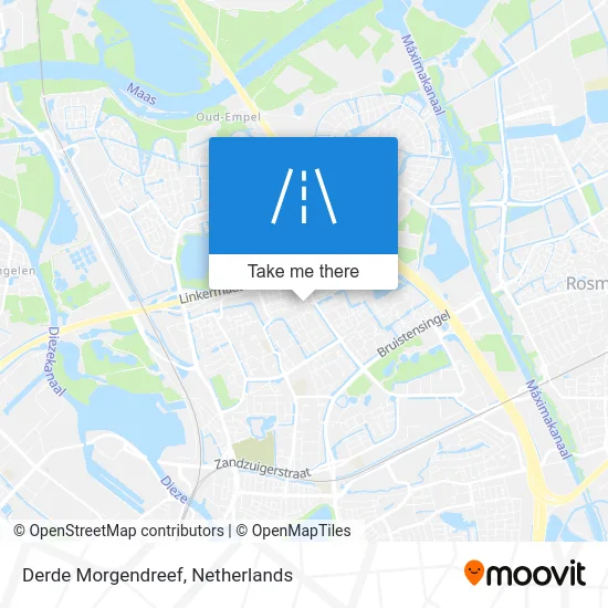 Derde Morgendreef map