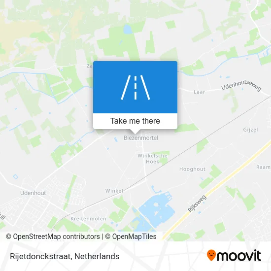 Rijetdonckstraat Karte