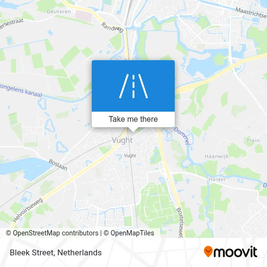 Bleekstraat map