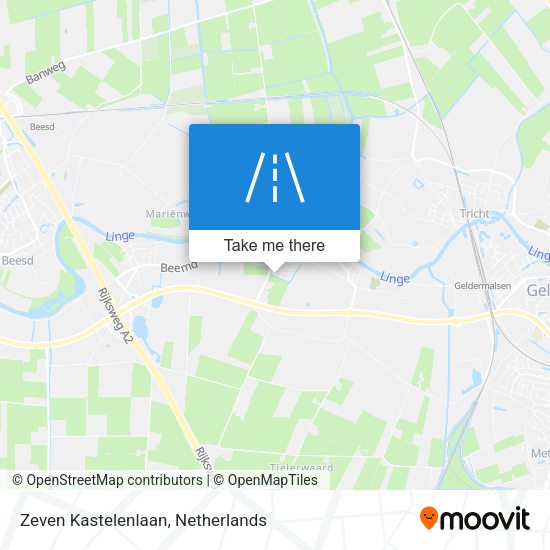Zeven Kastelenlaan map