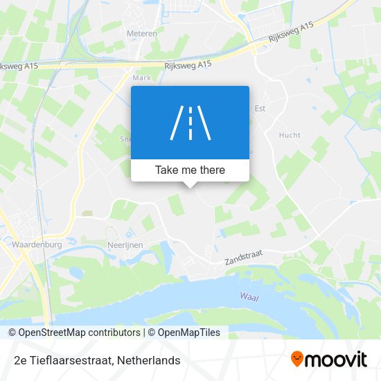 2e Tieflaarsestraat map