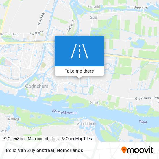 Belle Van Zuylenstraat map