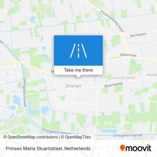 Prinses Maria Stuartstraat map