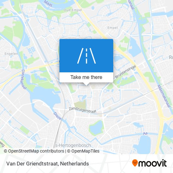 Van Der Griendtstraat map