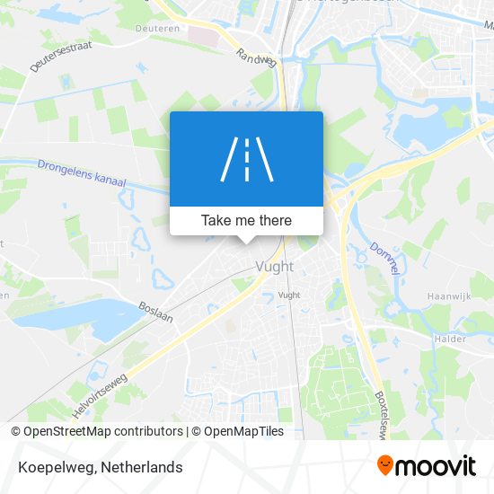 Koepelweg map
