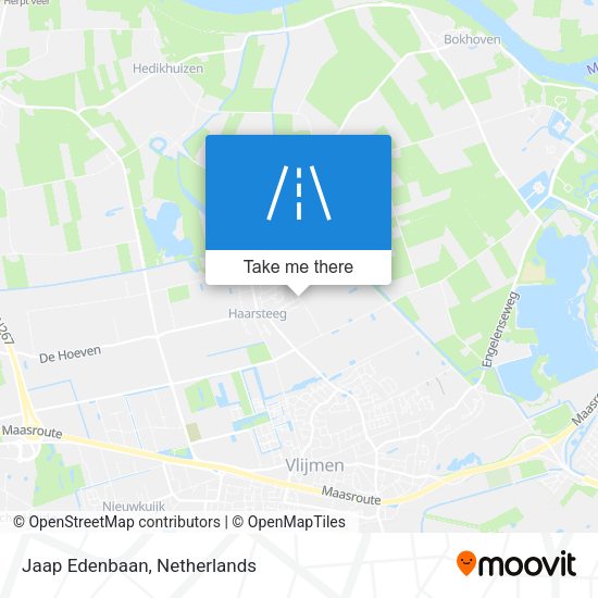 Jaap Edenbaan map