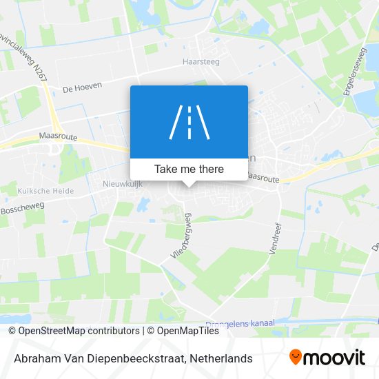 Abraham Van Diepenbeeckstraat map