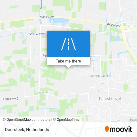 Doorsteek map