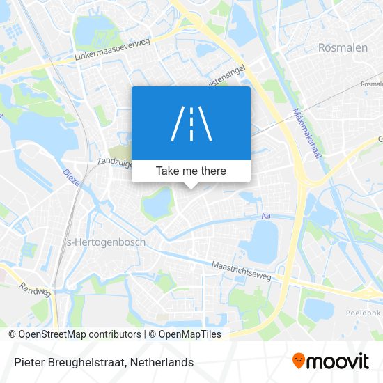 Pieter Breughelstraat map