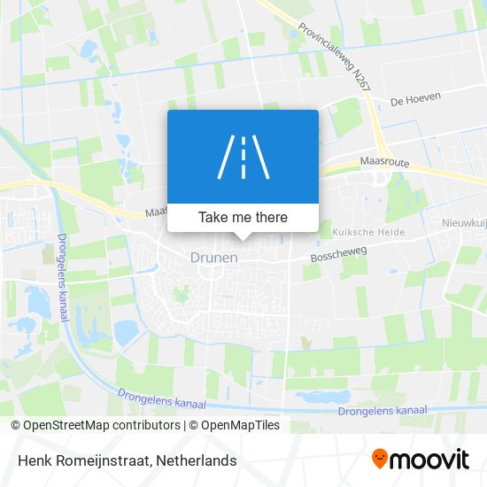 Henk Romeijnstraat map