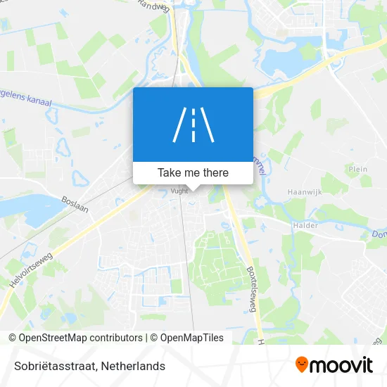 Sobriëtasstraat map