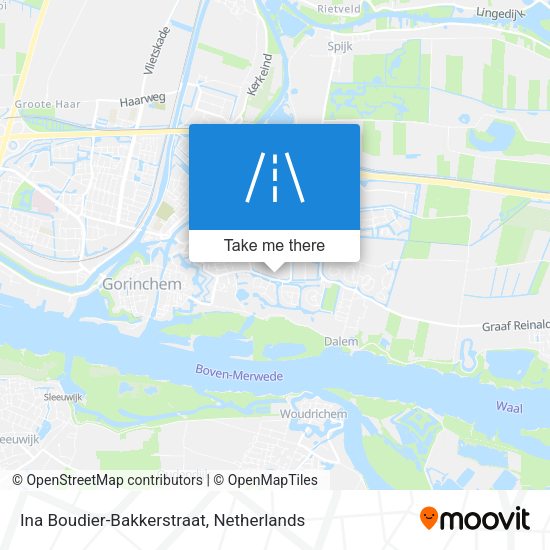 Ina Boudier-Bakkerstraat map
