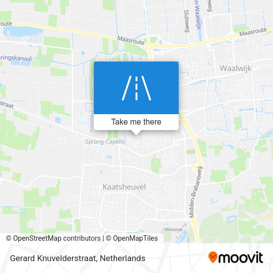 Gerard Knuvelderstraat map