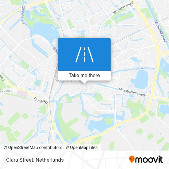 Clarastraat map