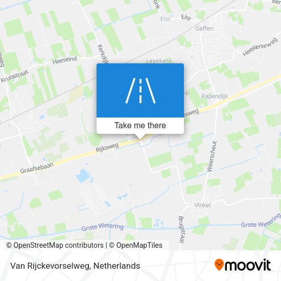 Van Rijckevorselweg map