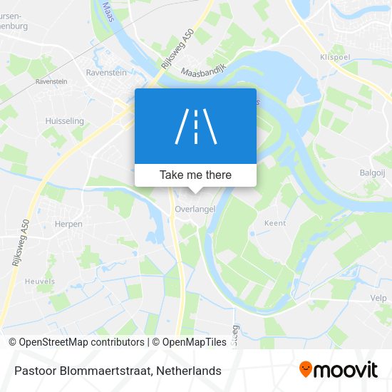 Pastoor Blommaertstraat map