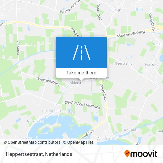 Heppertsestraat map