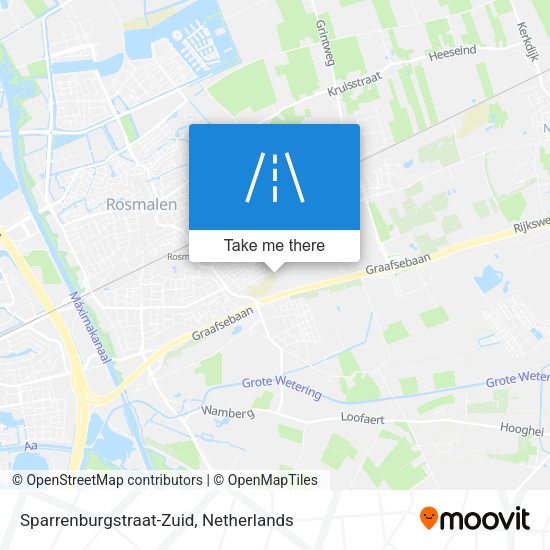 Sparrenburgstraat-Zuid map