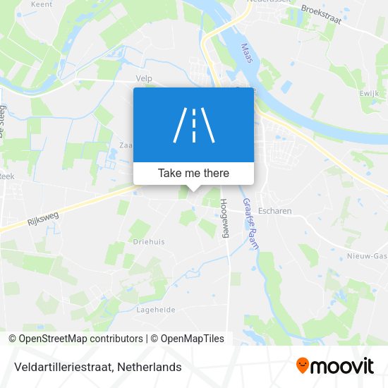 Veldartilleriestraat map
